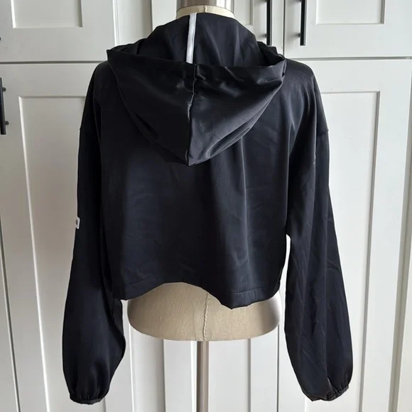 New Balance X Staud satin boxy jacket sz small black - Picture 4 of 9